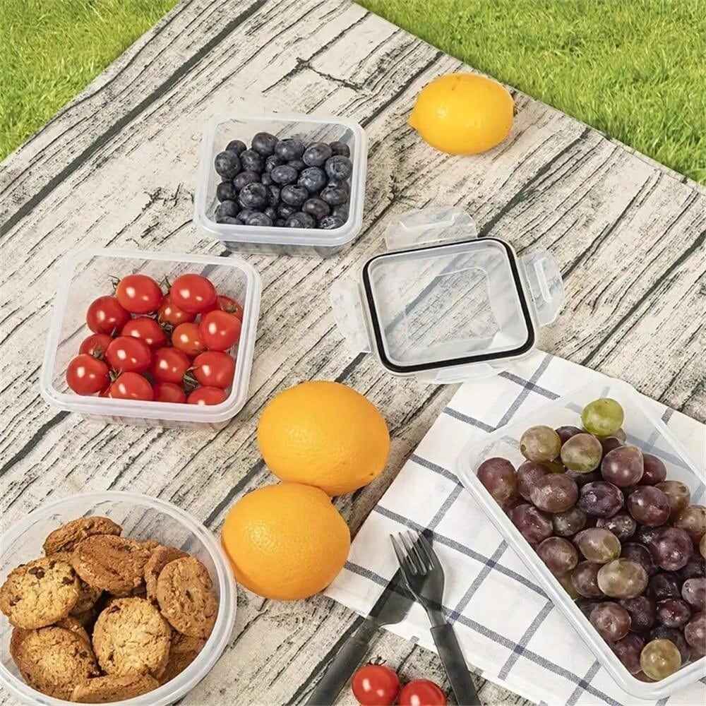 12pcs Food Storage Container Set | Refrigerator Box Factory with Sticker & Pen for Labeling