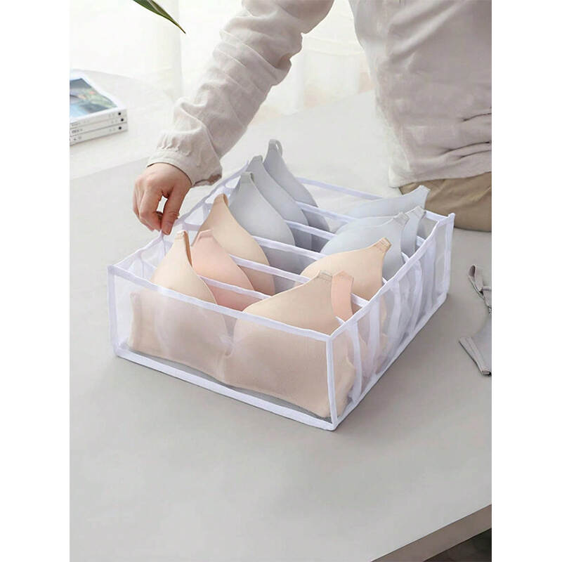 6-Grid Underwear Drawer Organizer | Foldable Storage OEM ODM Bulk Supplier China