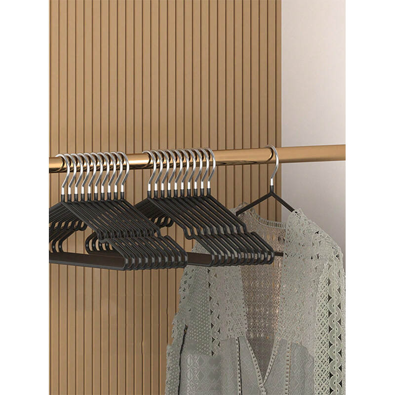 20/30/50pcs Stainless Steel Clothes Hangers | Space-Saving Hanger Bulk Exporter China