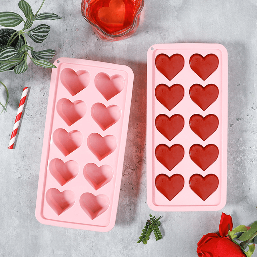 Silicone Heart-Shaped Ice Cube Mold Supplier | Soft Flexible Ice Tray for Summer Drinks Wholesale