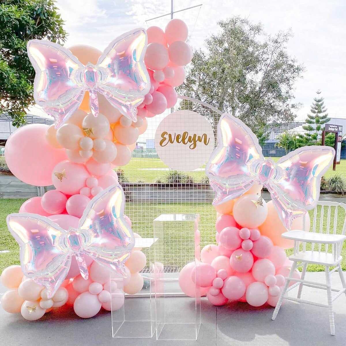 Rainbow Transparent Bow Balloons Factory | Wedding & Party Decoration Balloons Exporter China