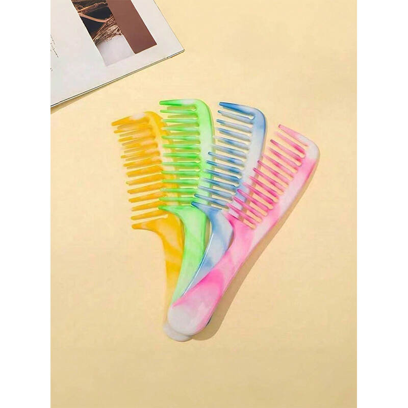 Pink Hair Comb Set Supplier | Wide & Fine Tooth Comb for Salon and Home OEM Service China