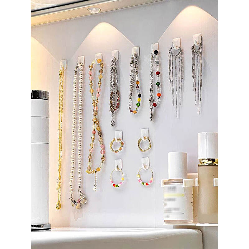 Mini Wall Mount Jewelry Organizer | No-Drill Display Rack Supplier OEM Yiwu