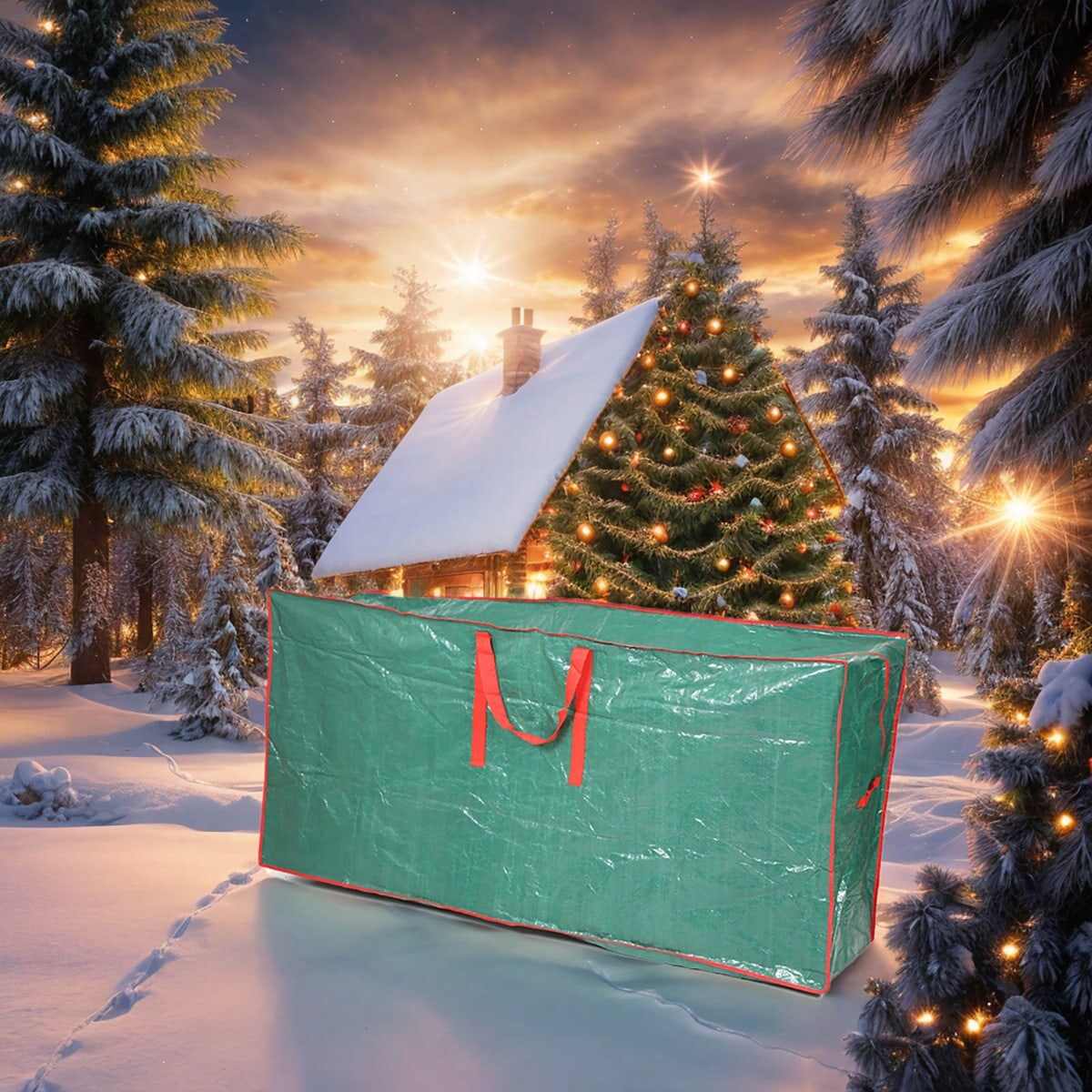 Christmas Tree Storage Bag Manufacturer | Waterproof Holiday Decoration Storage Box Bulk