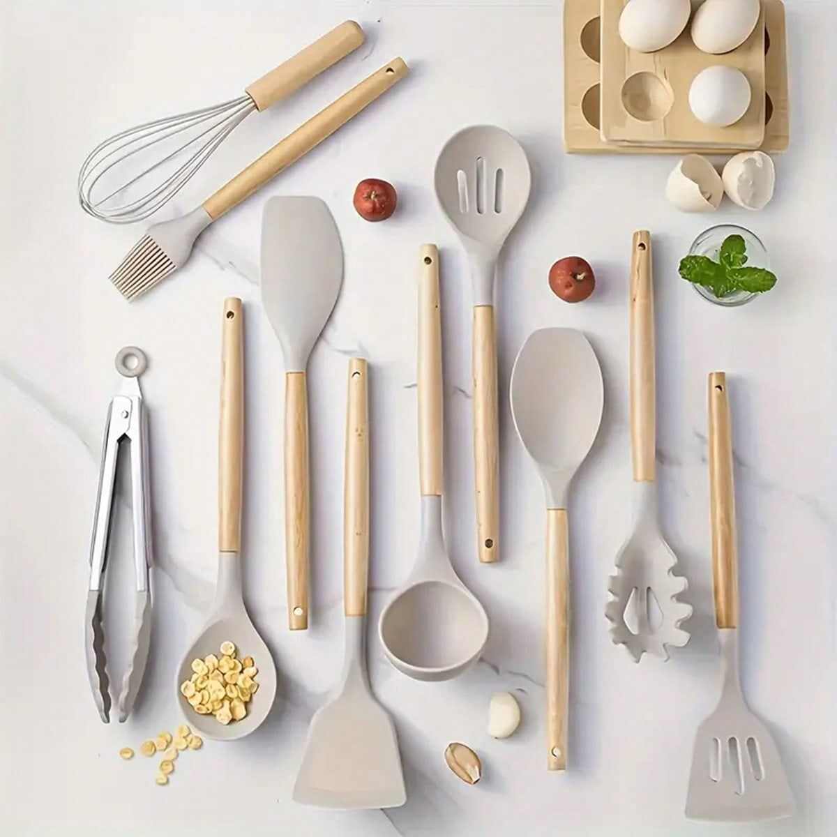 Silicone Kitchen Utensils Set Wholesale | Yiwu Agent China Cooking Tools Manufacturer Exporter