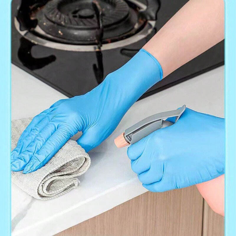 Nitrile Gloves Manufacturer | Waterproof Food-Safe Household Gloves Wholesale China