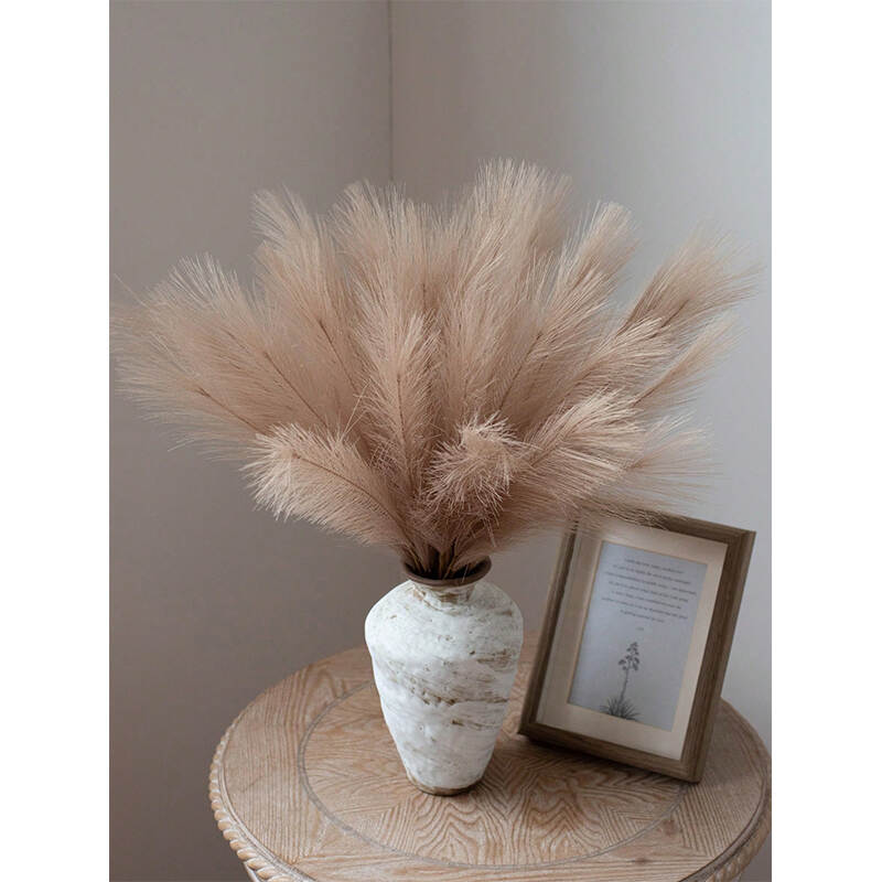 Brown Faux Pampas Grass Manufacturer | Artificial Wedding & Home Decoration Reeds Wholesale