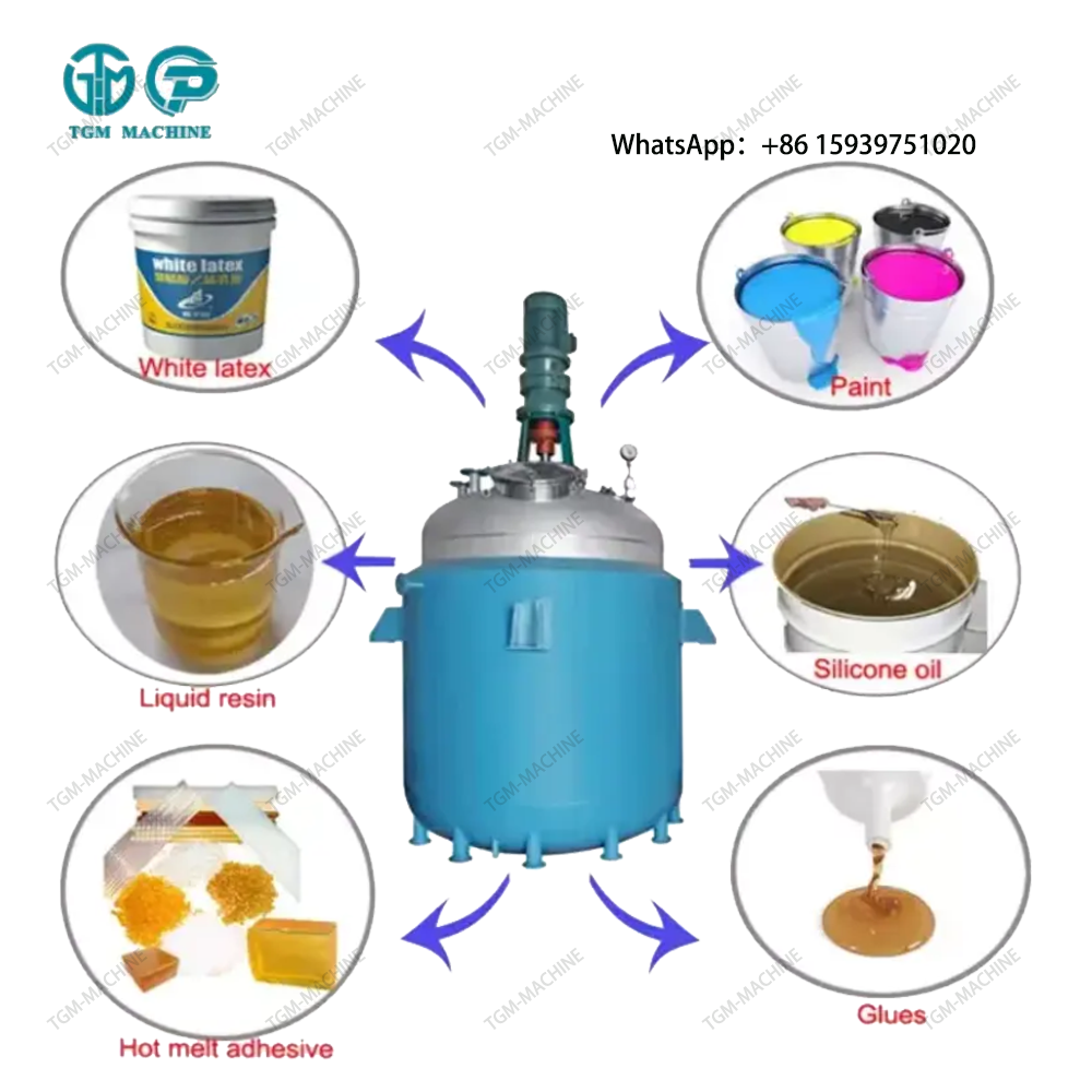 The Role of Reactors with Heating Functionality in Producing Acrylic and Alkyd Emulsions