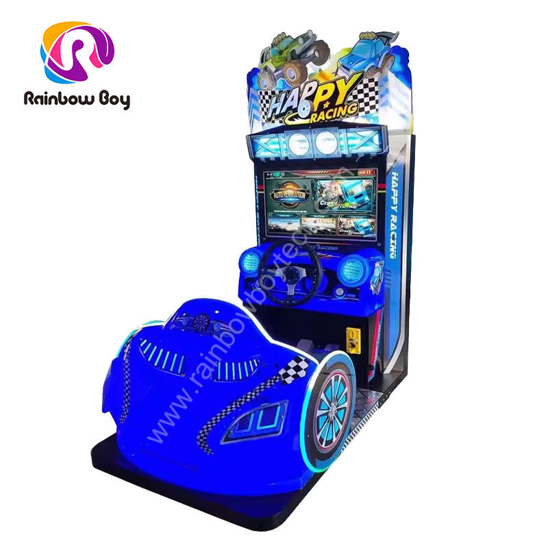 Happy Racing Video Game Machine