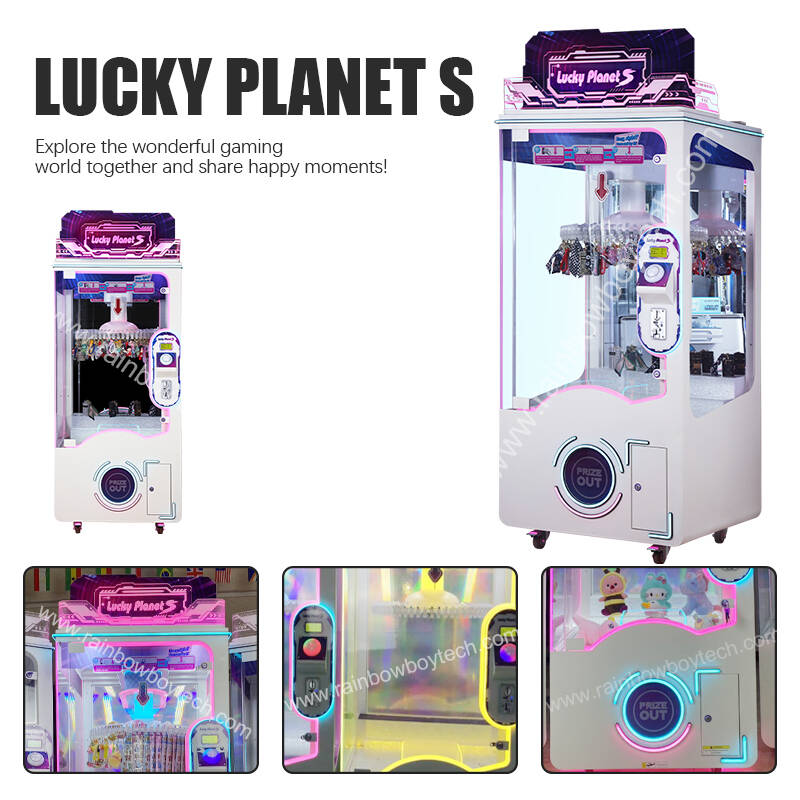 Lucky Planet Clip Gift Game Machine