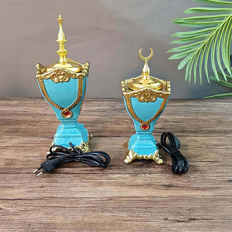 High quality ceramic wholesale Arabic element electronic aromatherapy burner insence