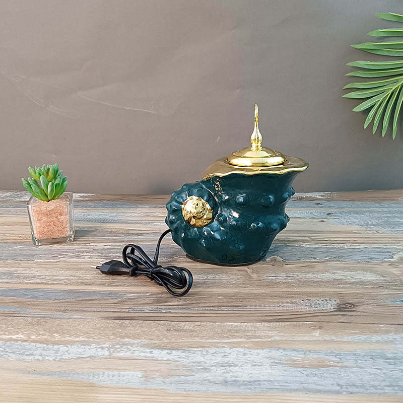 Modern design Conch shell style Arabian-style electronic incense burner for home decoration & yoga