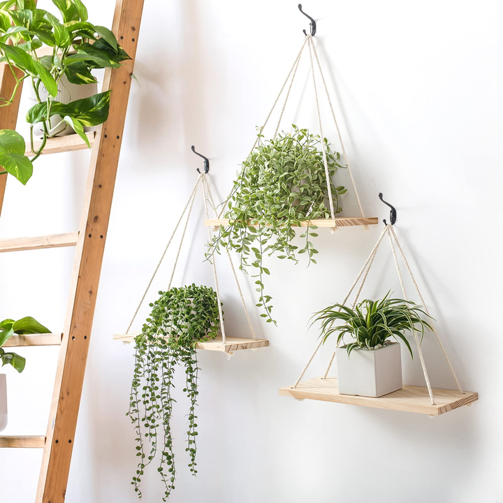 nordic hanging wooden storage rack，wooden storage shelves,wooden storage rack for home decoration