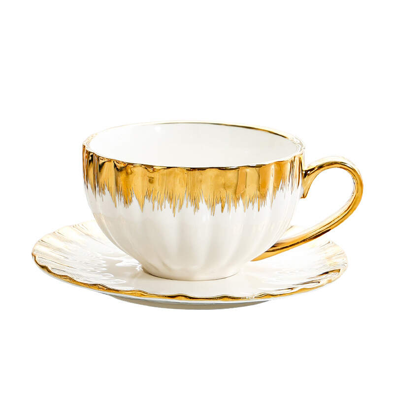tea cups and saucers set, latte mugs with saucer,set of cups for tea