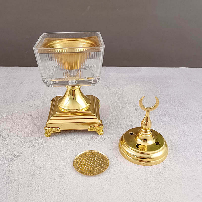 Cup-shaped aromatherapy burner in crescent moon shape - Eid Al-Fitr mystery burner