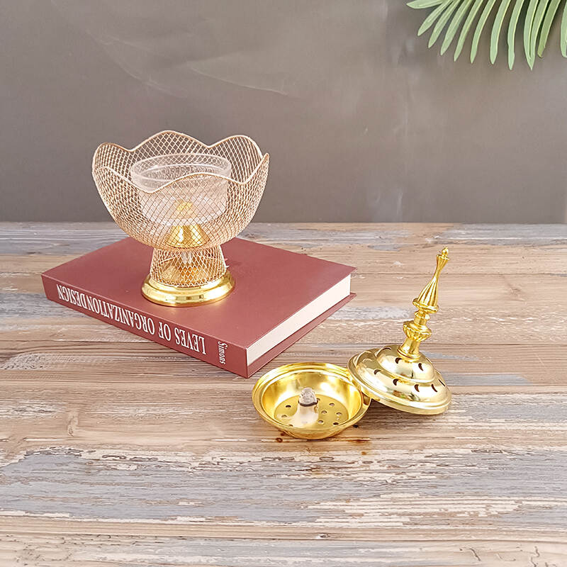 aroma housewares,air aroma diffuser，Eid al Fitr-golden aroma burner