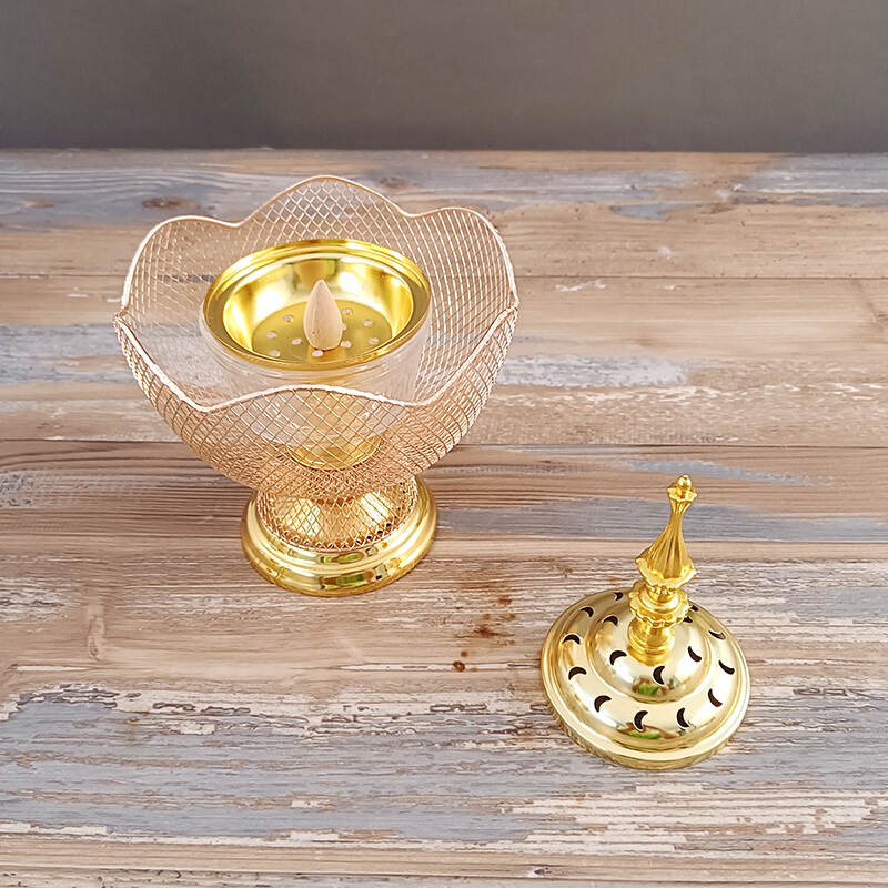 aroma housewares,air aroma diffuser，Eid al Fitr-golden aroma burner