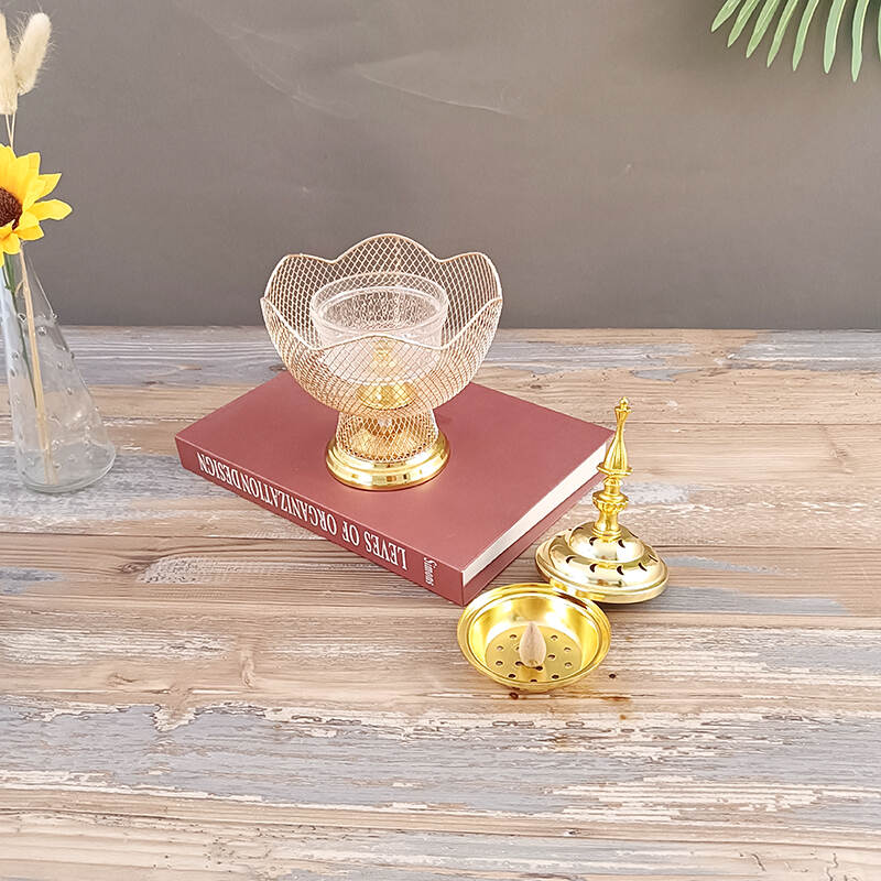 aroma housewares,air aroma diffuser，Eid al Fitr-golden aroma burner
