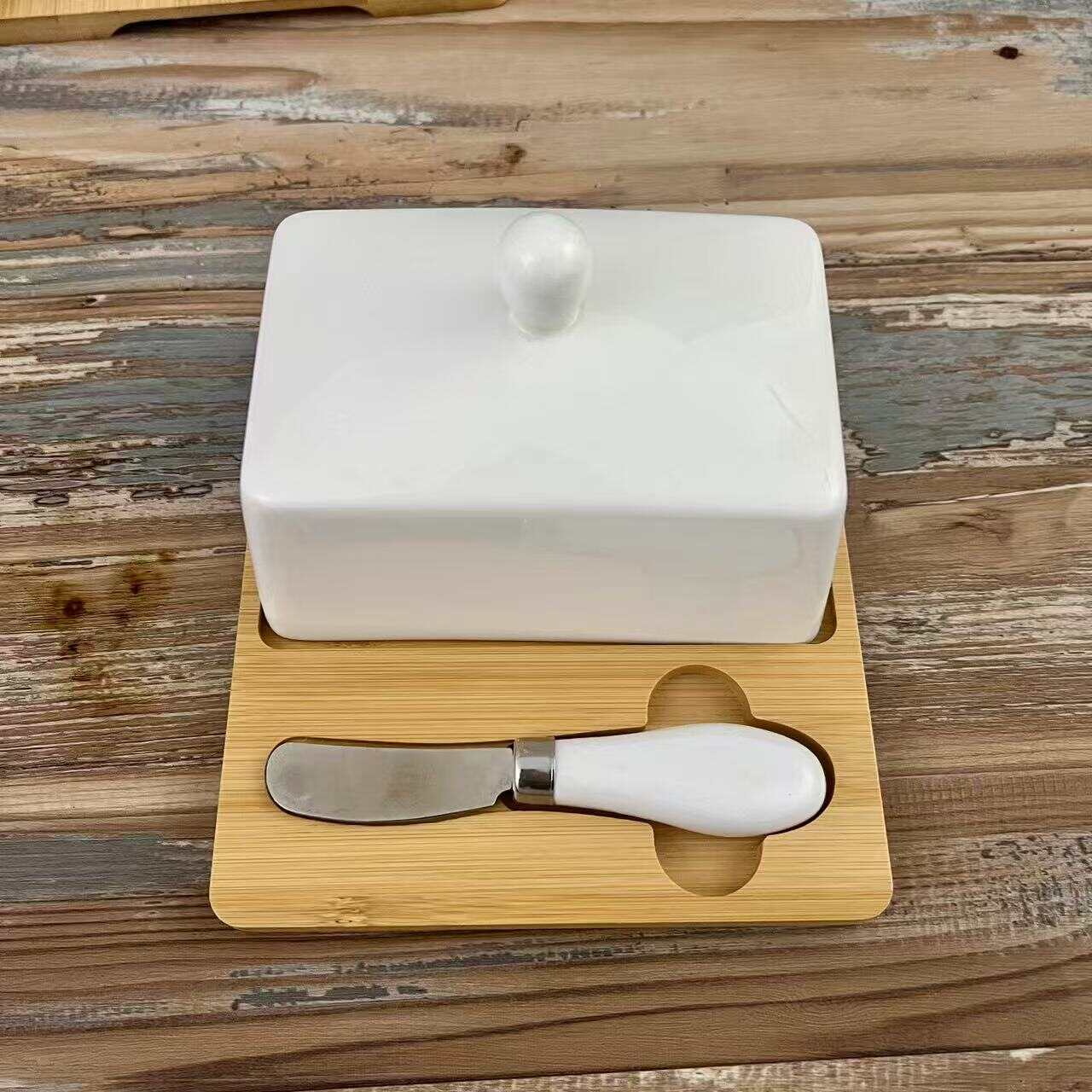 beurre butter dish for restaurant ,butter dish for countertop,porcelain butter dish