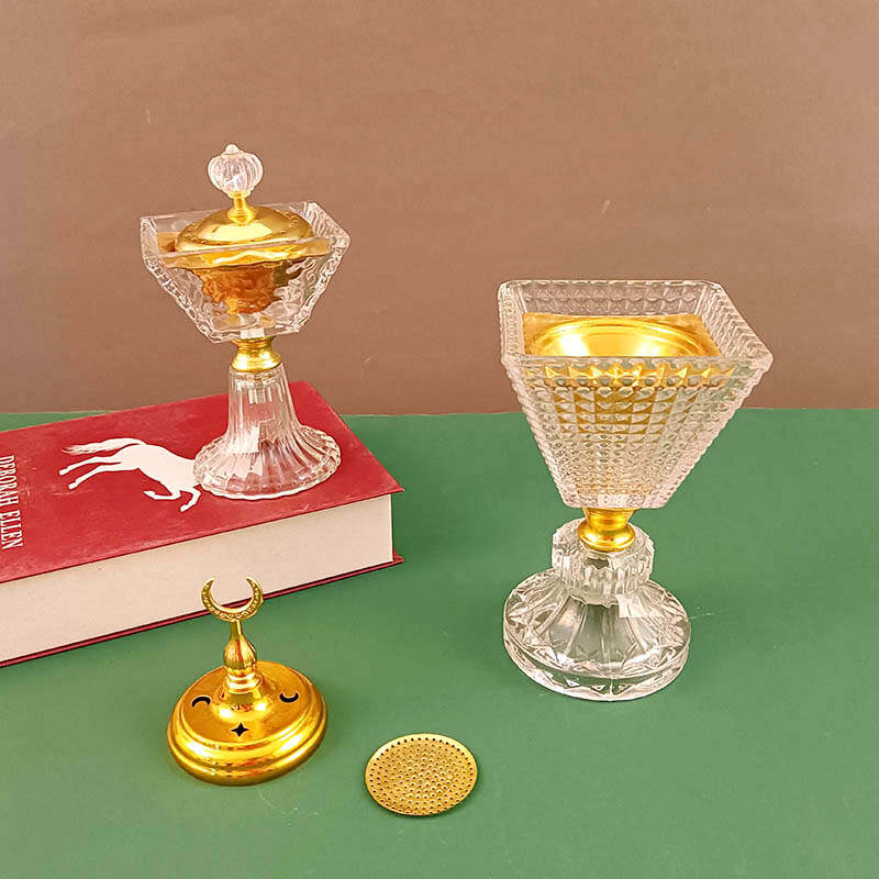 high quality aromatherapy burner，glass luxury aroma diffuser,essential oil burner tea light