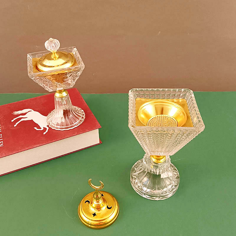 high quality aromatherapy burner，glass luxury aroma diffuser,essential oil burner tea light