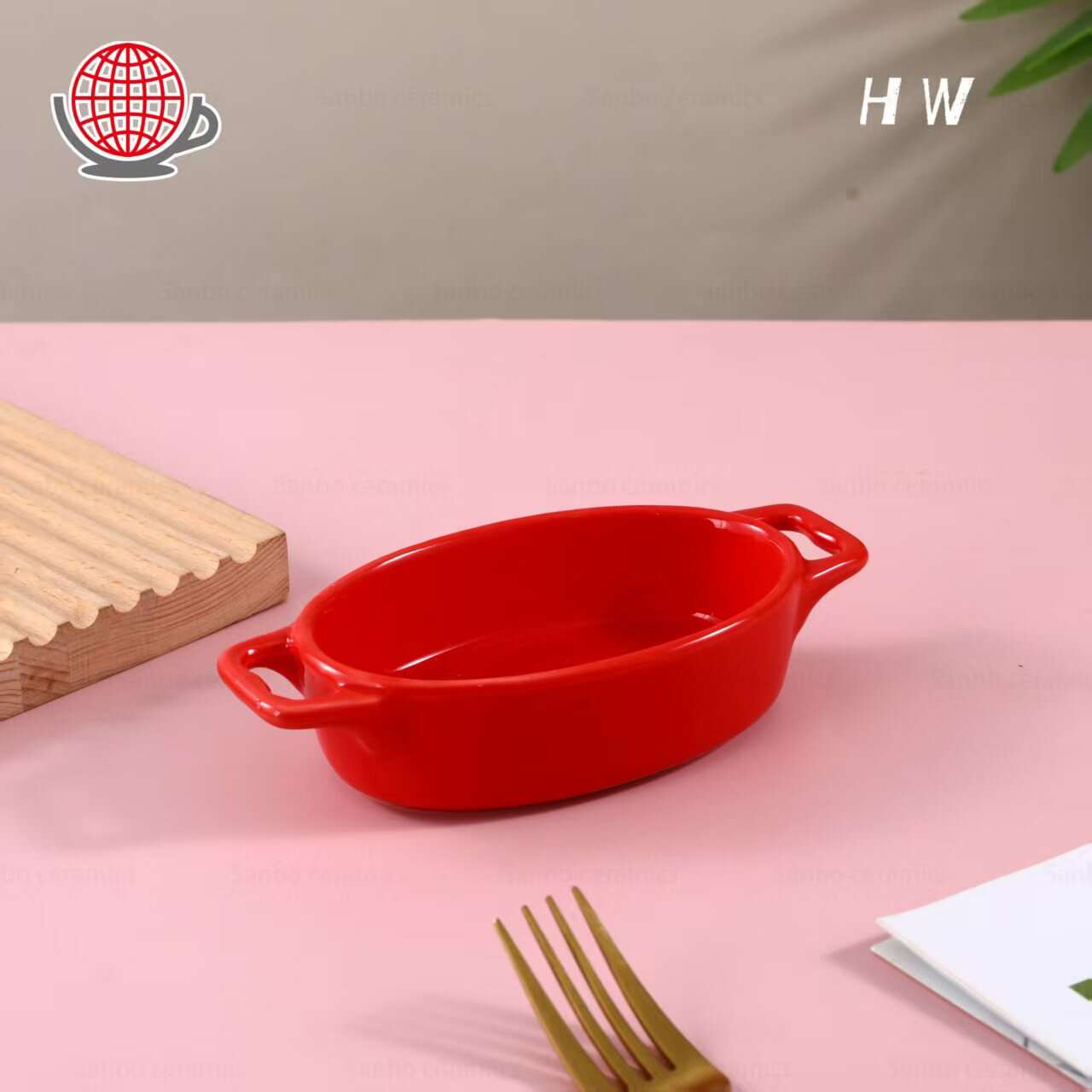 backing tray set，baking pan tray，Two-ear casserole dish