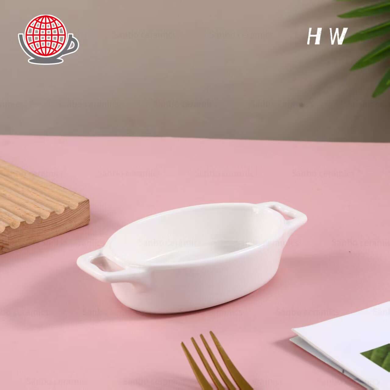 backing tray set，baking pan tray，Two-ear casserole dish