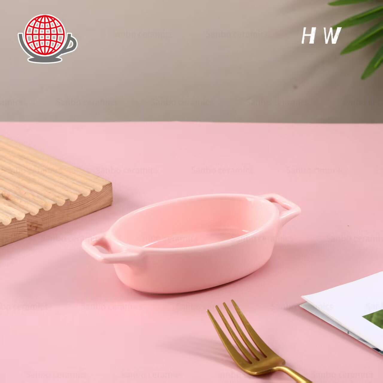 backing tray set，baking pan tray，Two-ear casserole dish