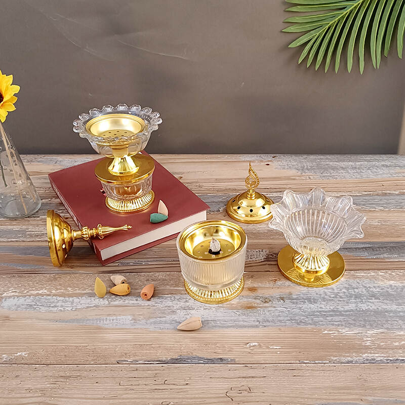 crystal flower tea light holder，high quality aromatherapy diffuser,home diffuser scents