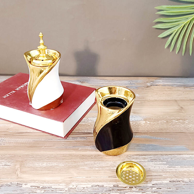 High quality simple ceramic insence aromatherapy burner for air purification