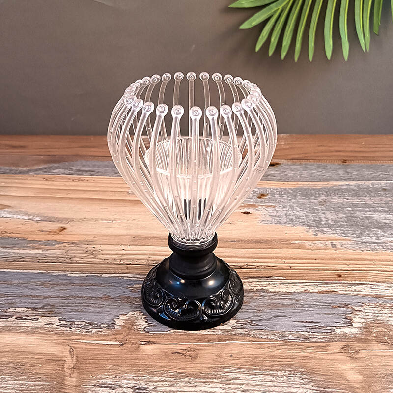 wholesale black crystal Backflow incense holder middle eastern bulk for bed room decoration