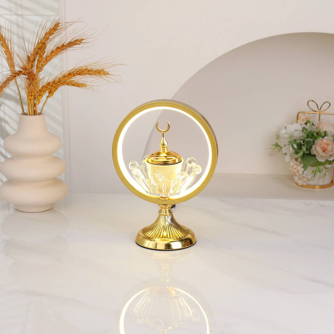 Metal Bakhoor Burner, Frankincense Resin Incense Burner Charcoal Incense Burner Incense Burner for Yoga, Spa Aromatherapy Office