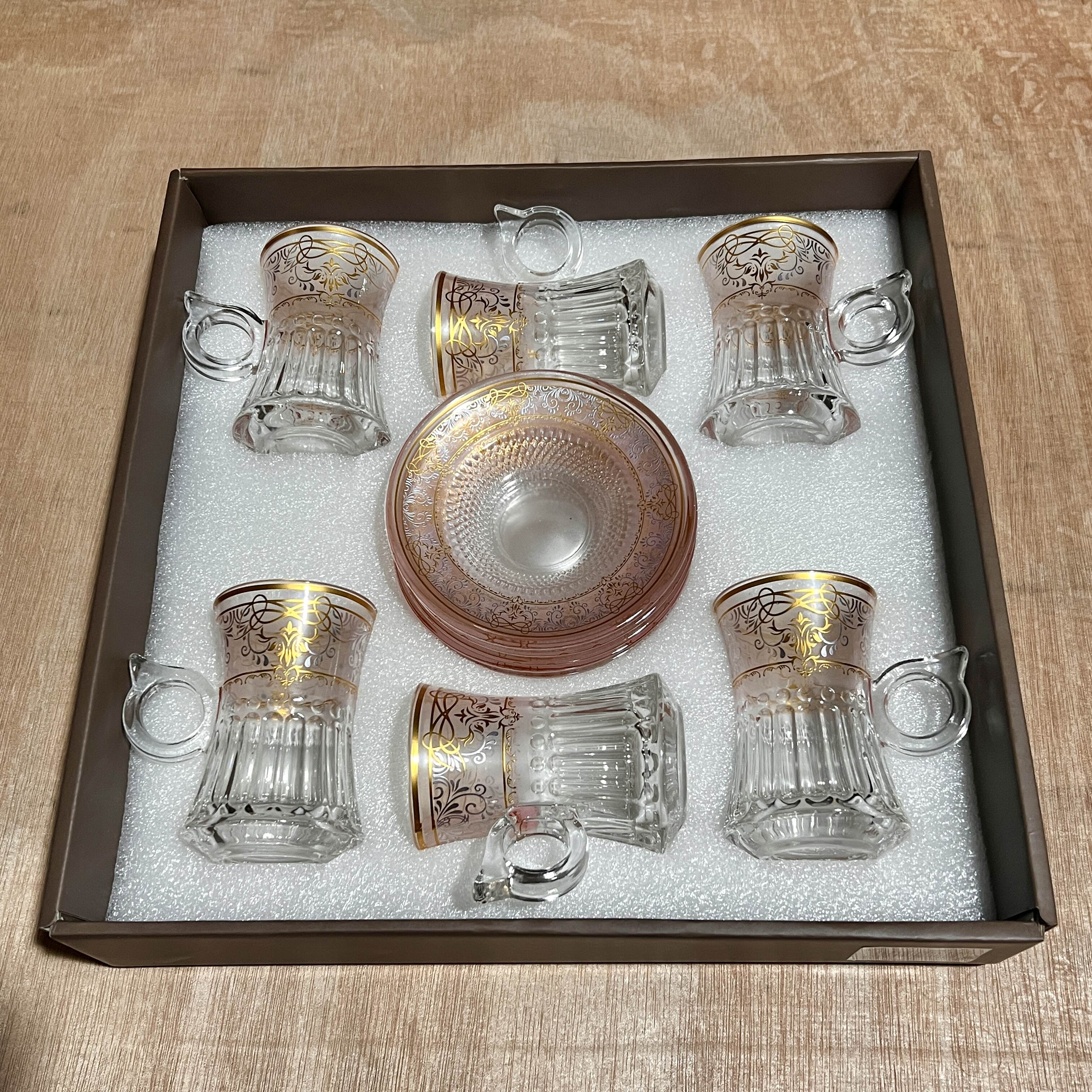 Sanbo Gold-Painted Glass Tea Set Gift Box: A Prestigious Choice for the ...