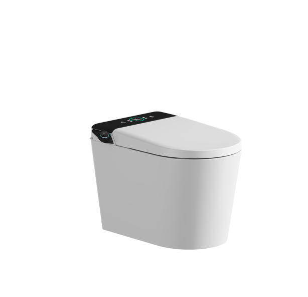 Floor-standing small-sized integrated smart toilet 580 black