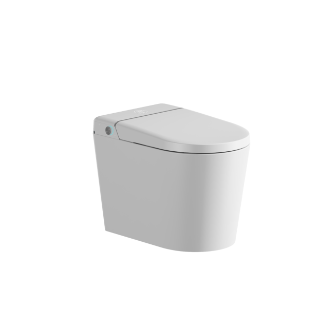 Floor-mounted integrated smart toilet for small-sized bathrooms 581