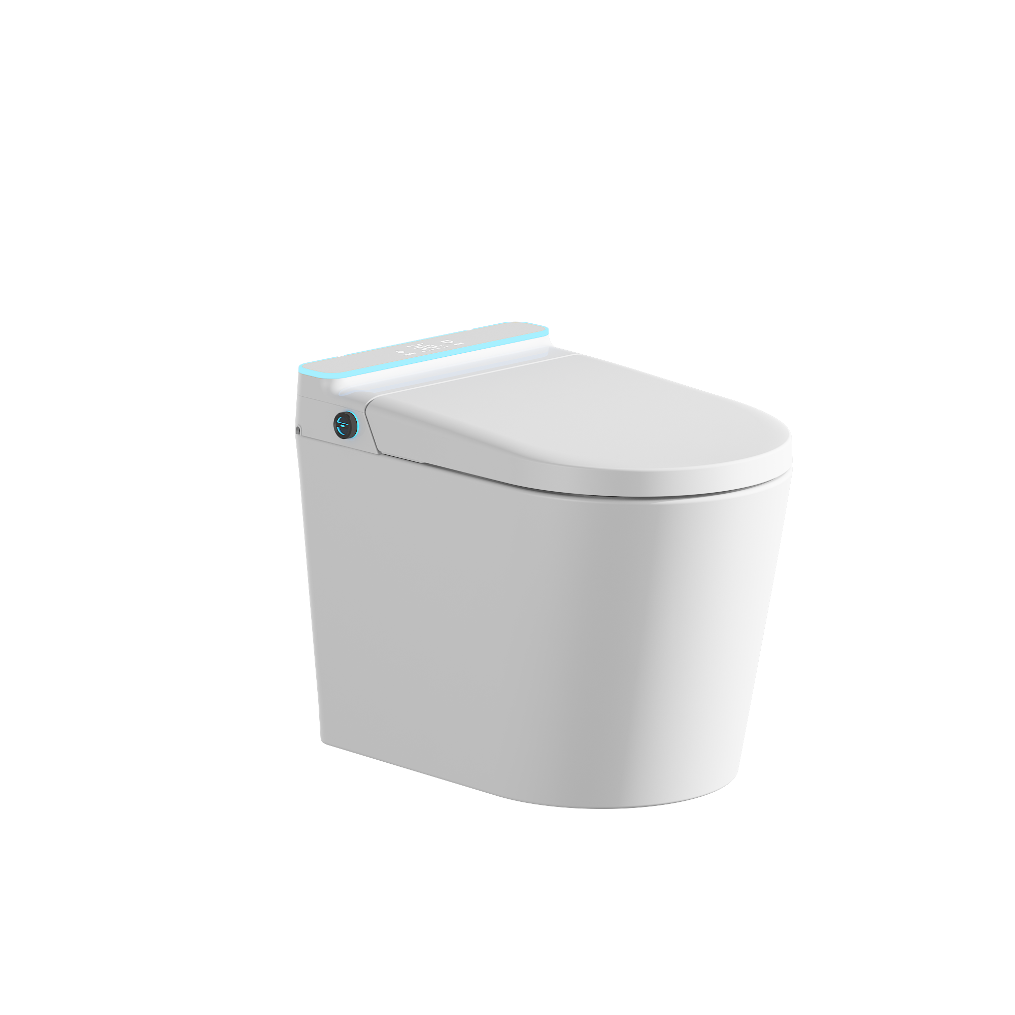 Floor-mounted integrated smart toilet for small-sized bathrooms 585