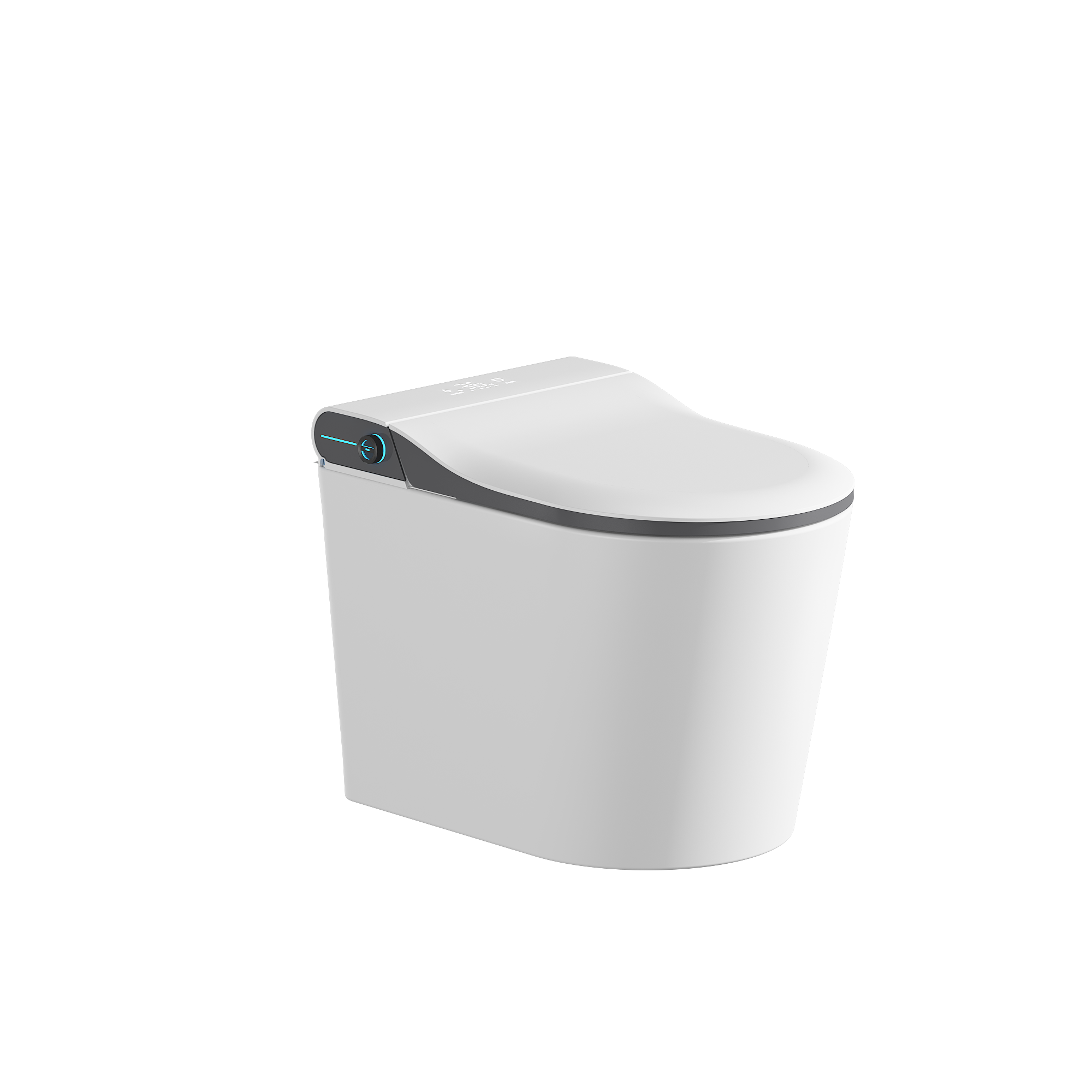 Floor-mounted integrated smart toilet for small-sized bathrooms 588