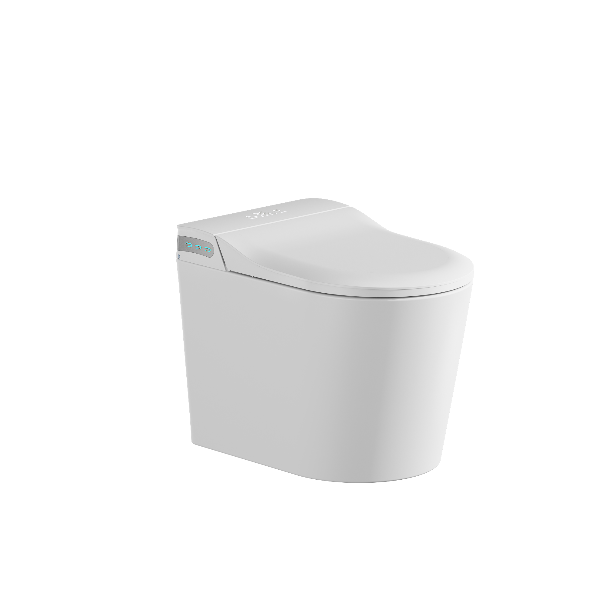 Floor-mounted integrated smart toilet for small-sized bathrooms 591