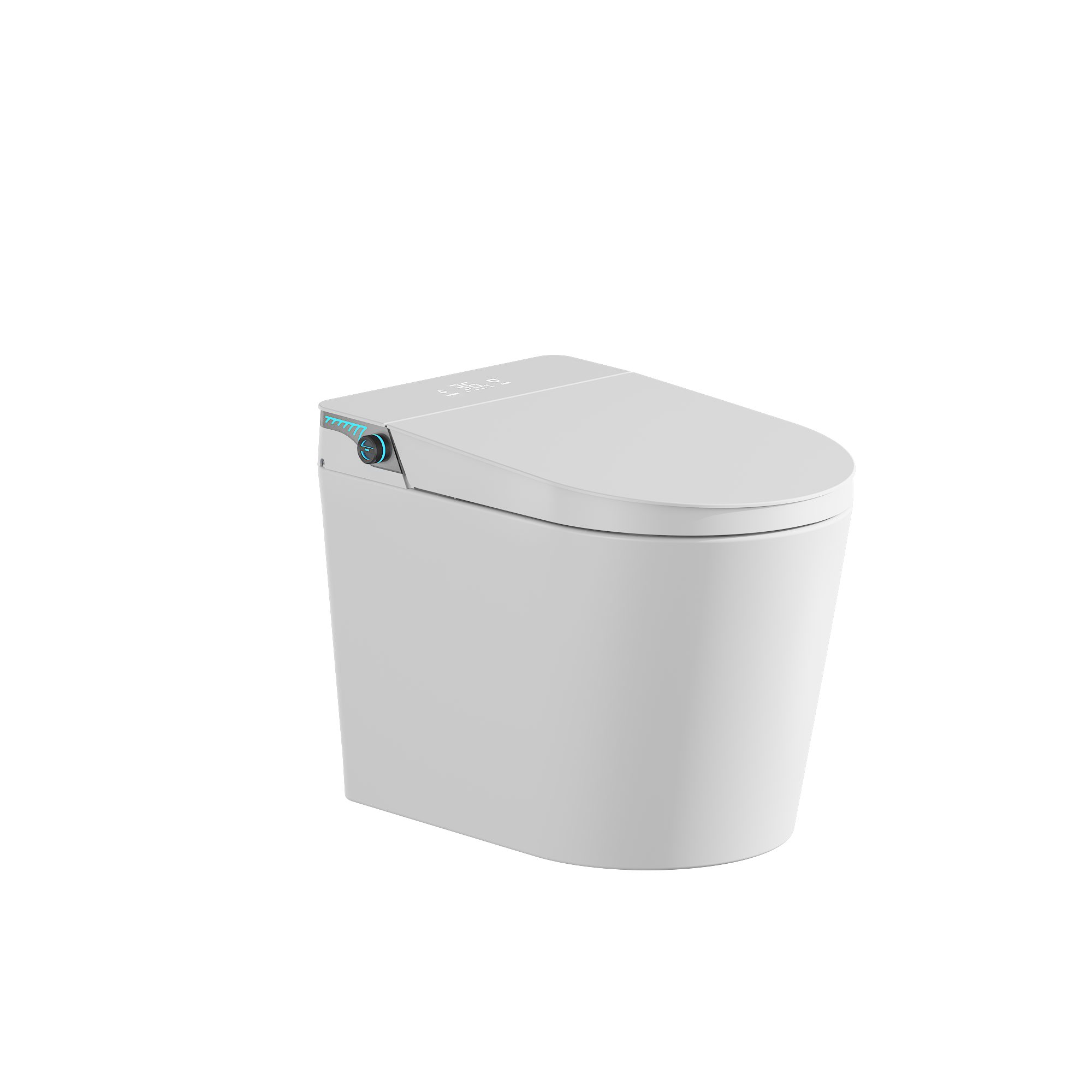 Floor-mounted integrated smart toilet for small-sized bathrooms 592