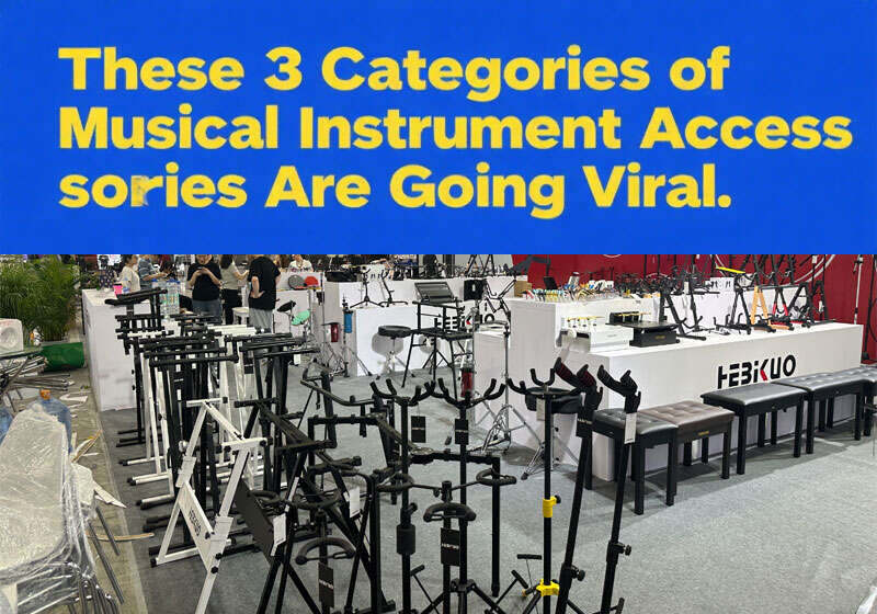 Upward Trend: These 3 Categories of Musical Instrument Accessories Are Going Viral 