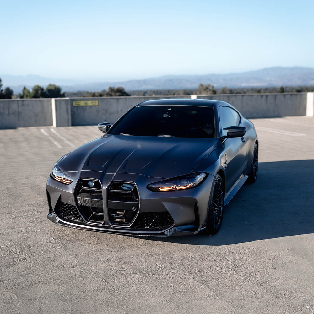 Front Splitter;  Front Lip;  Front diffuser;BMW; M3; G80 ; M4 ;G82