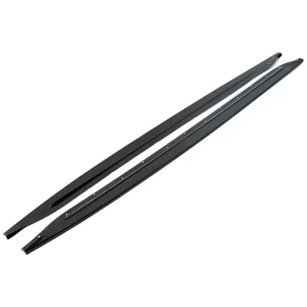 BMW M3/M4 G80/G82 Dry Carbon Fiber Single-sided Flat Side Skirt