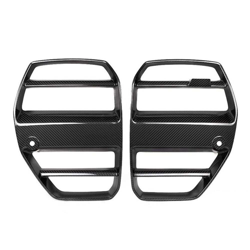BMW G80 G81 M3 & G82 G83 M4 Pre-Preg Carbon Fibre GT Front Kidney Grilles