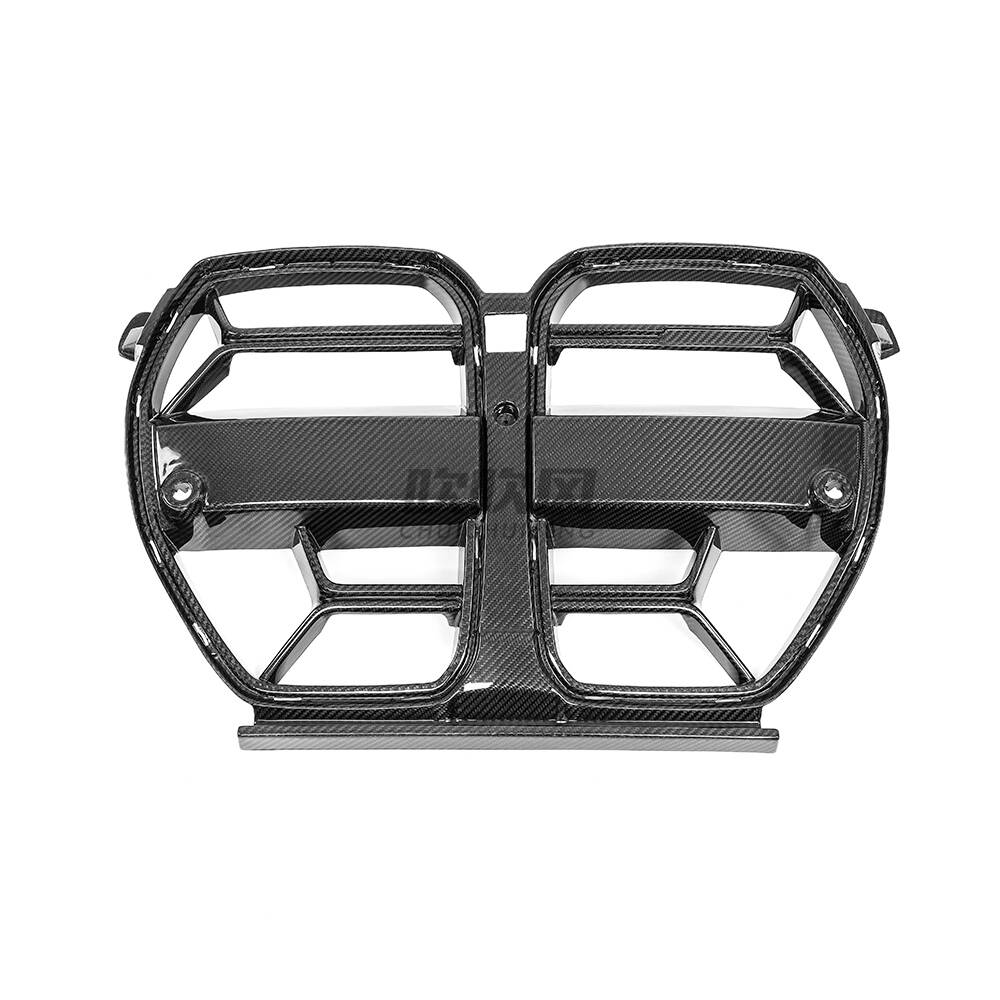BMW G80 G81 M3 & G82 G83 M4 Pre-Preg Carbon Fiber CSL Front Kidney Grilles with ACC Fitment by AMXNX