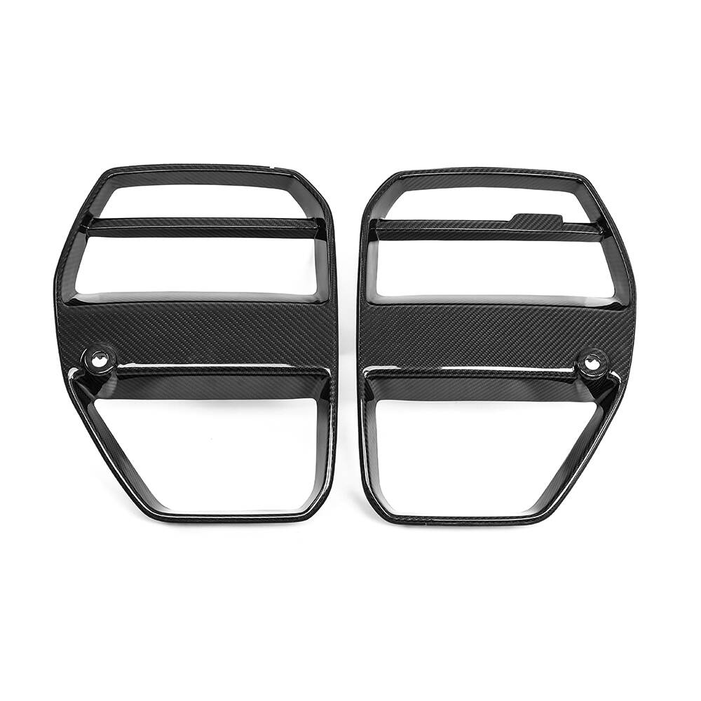 BMW G80 G81 M3 & G82 G83 M4 Pre-Preg Carbon Fiber Front Kidney Grilles  by AMXNX