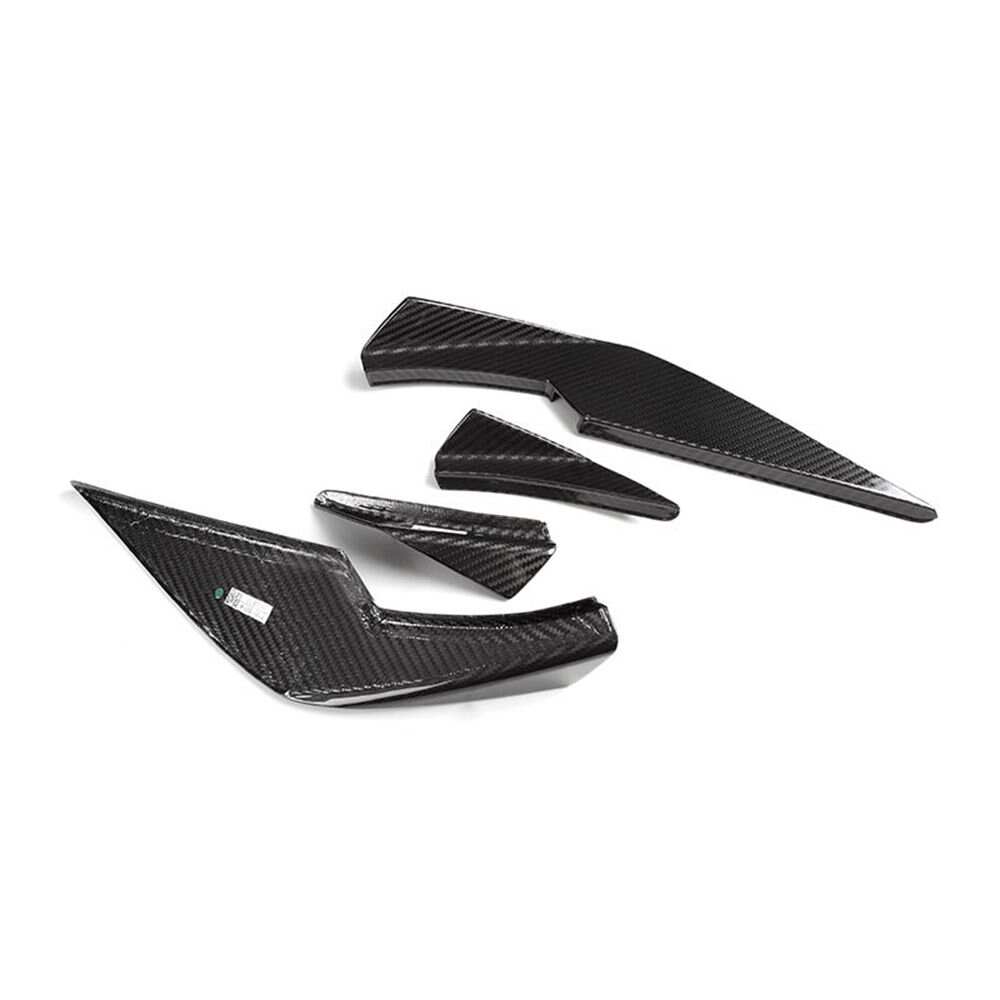 Front Bumper Canards;Wind Knife;BMW ;M3 ;G80; G81; M4