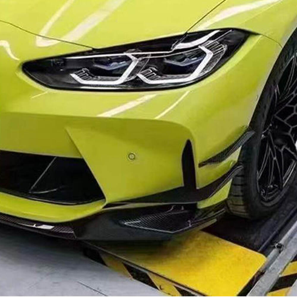 Front Bumper Canards;Wind Knife;BMW ;M3 ;G80; G81; M4