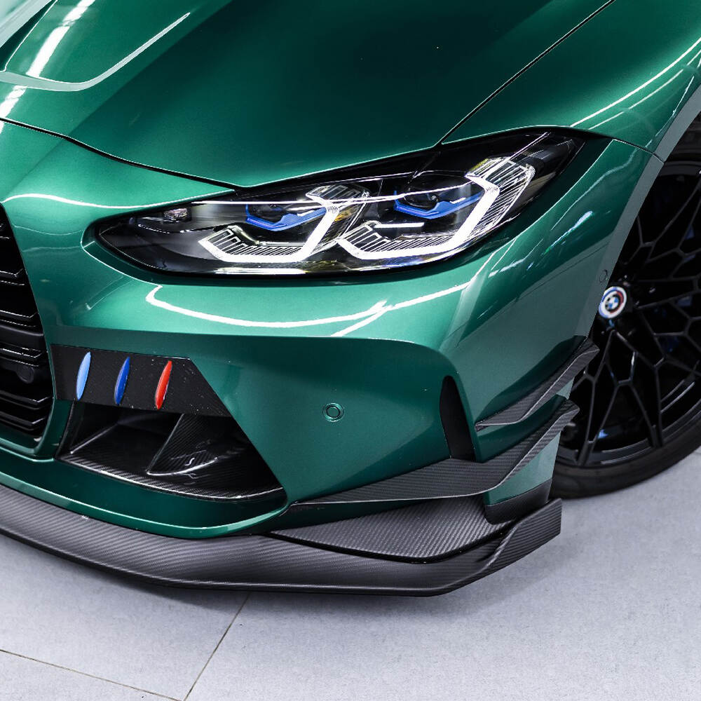 Front Bumper Canards;Wind Knife;BMW ;M3 ;G80; G81; M4