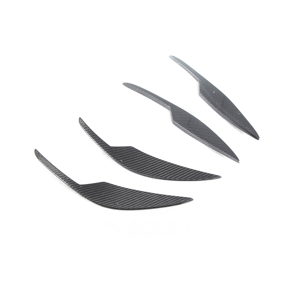 Front Bumper Canards;Wind Knife;