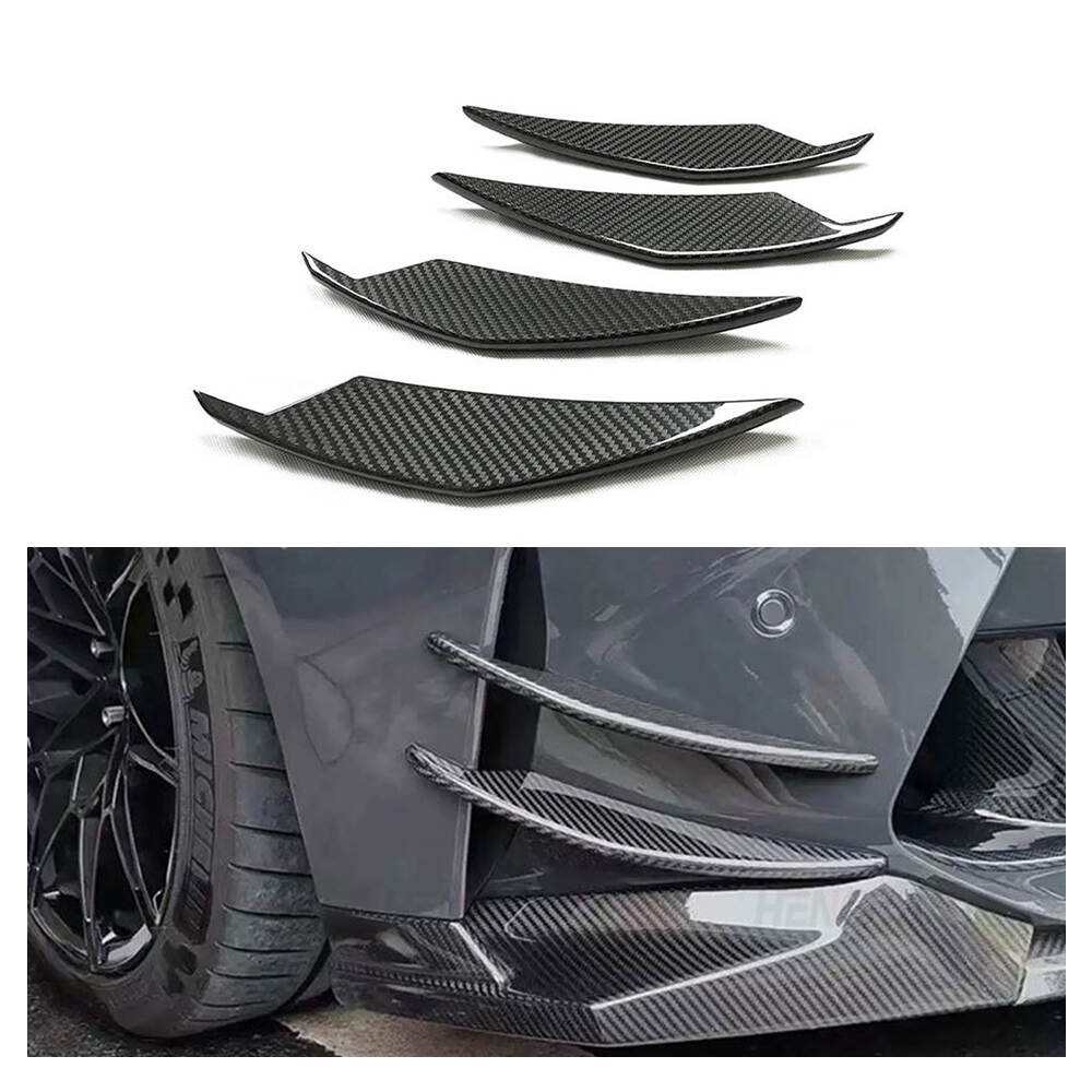 Front Bumper Canards;Wind Knife;